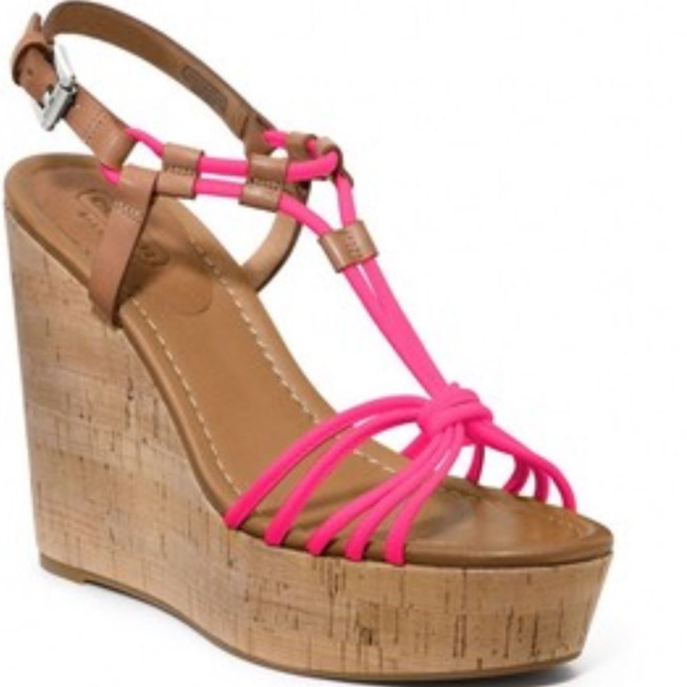Coach Georgiana Wedge Sandals